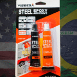 Epóxi liquido bisnaga cinza