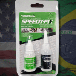 Cola solda rápida transparente