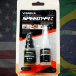 Cola solda rápida preta